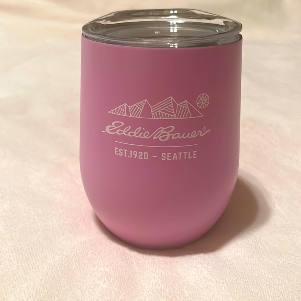 NWOT Eddie Bauer Double Ball Stainless Steel Mug